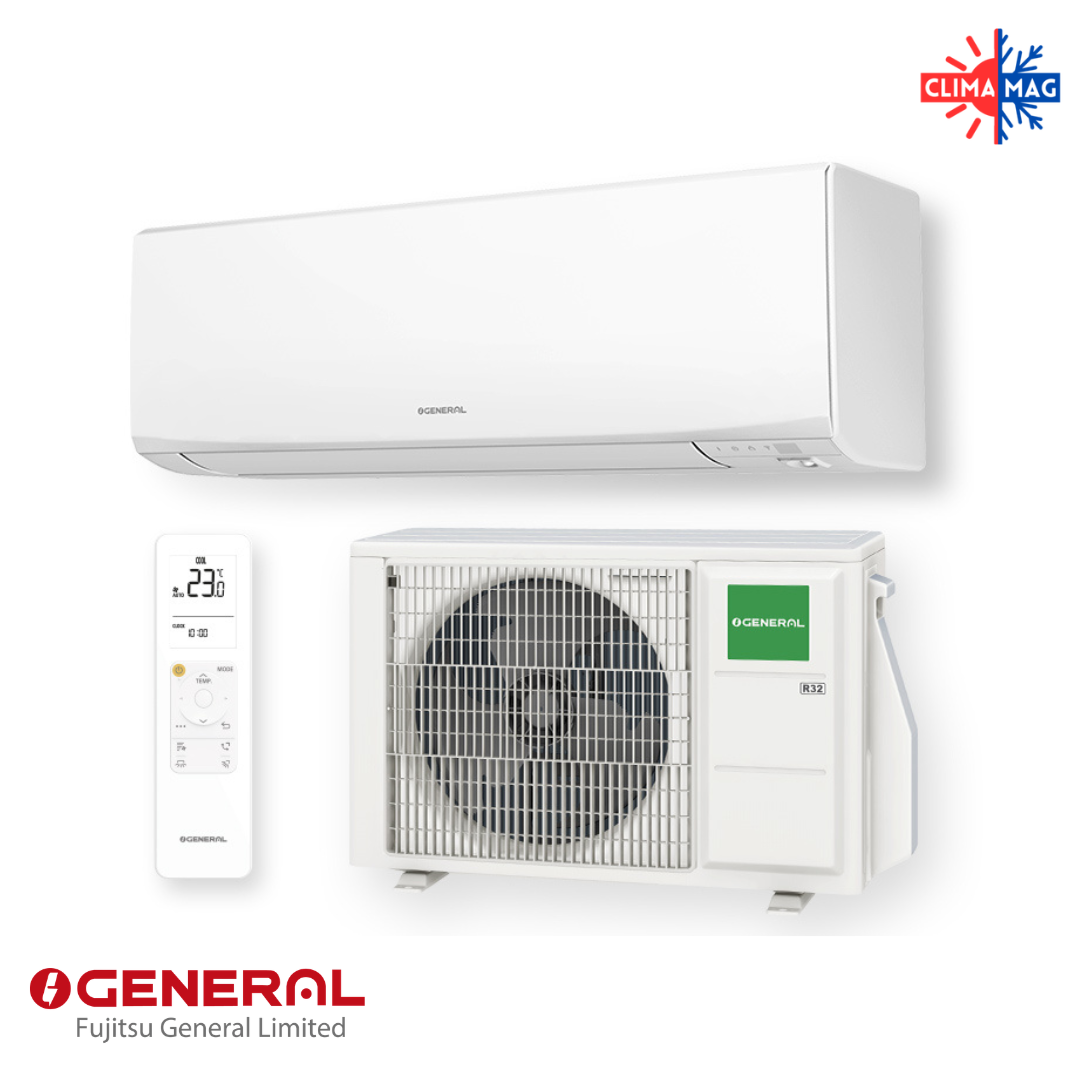 Инверторен климатик General Fujitsu ASHH14KJCA/AOHH14KJCA, 14 000 BTU, Wi-Fi, Клас А++